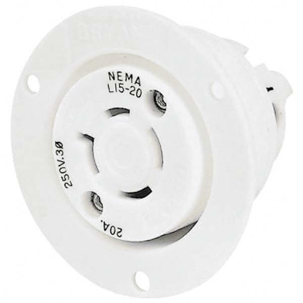 Bryant Electric - Twist Lock Receptacles Receptacle/Part Type: Receptacle Gender: Female - USA Tool & Supply