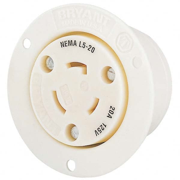 Bryant Electric - Twist Lock Receptacles Receptacle/Part Type: Receptacle Gender: Female - USA Tool & Supply