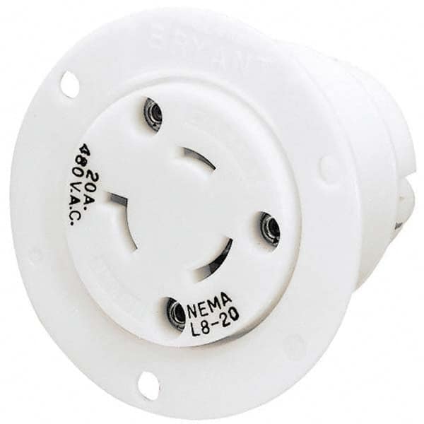 Bryant Electric - Twist Lock Receptacles Receptacle/Part Type: Receptacle Gender: Female - USA Tool & Supply