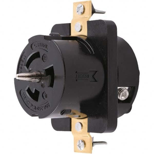 Bryant Electric - Twist Lock Receptacles Receptacle/Part Type: Receptacle Gender: Female - USA Tool & Supply