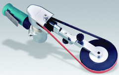 #15420 - 1/4 x 24" Belt Size - Air-Powered Abrasive Belt Tool - USA Tool & Supply