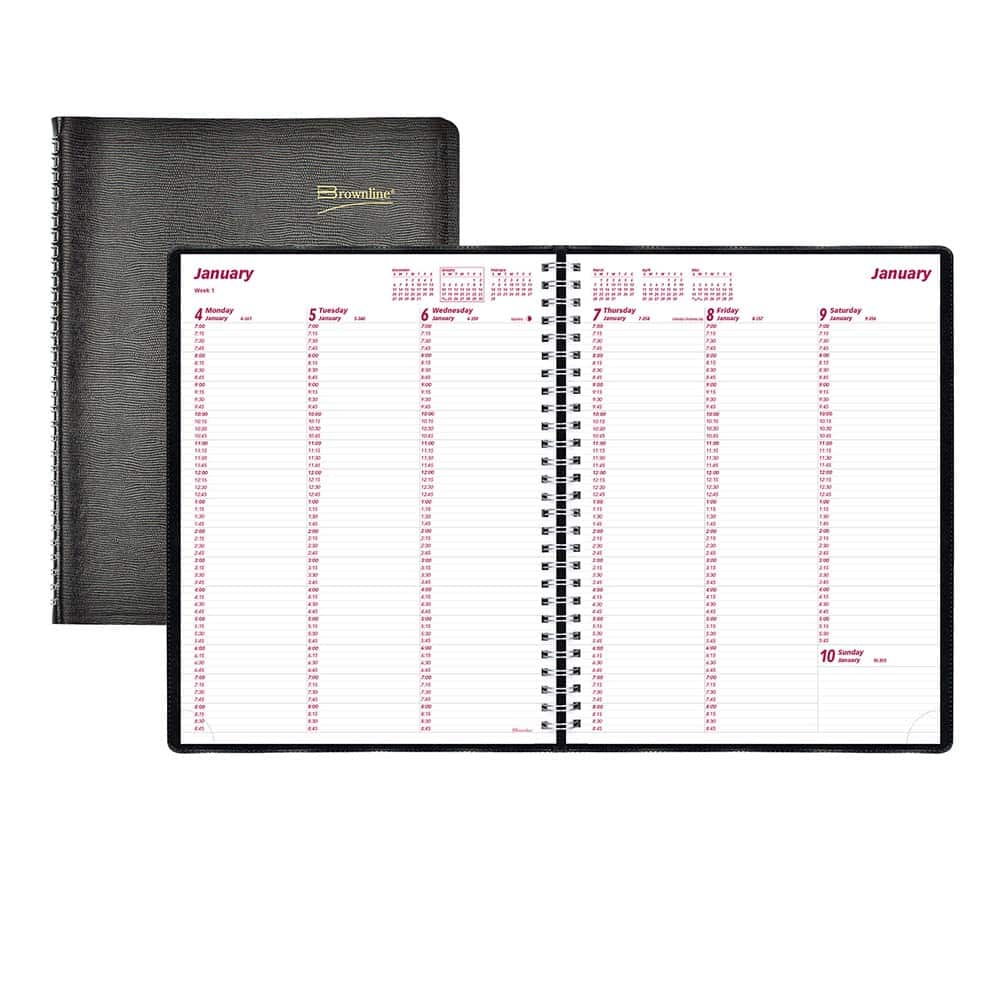 Brownline - Note Pads, Writing Pads & Notebooks Writing Pads & Notebook Type: Appointment Book Size: 8-1/2 X 11 - USA Tool & Supply