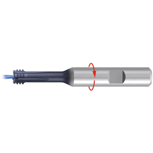 9/16 - 5/8-18 ZBGF-H-Style Thread Mill - Exact Industrial Supply