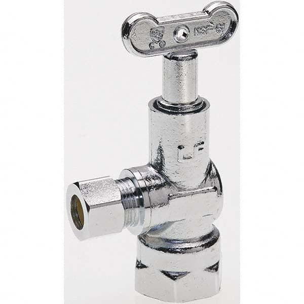 B&K Mueller - Water Supply Stops Type: 1/4 Turn Ball Valve Design Style: Angle - USA Tool & Supply