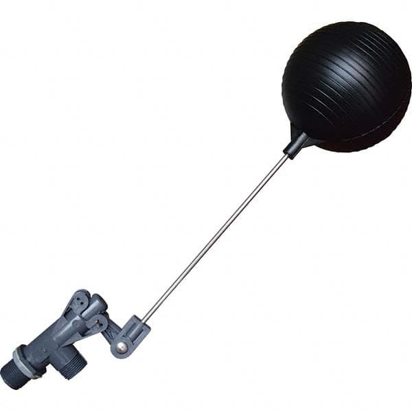 Control Devices - Float Valves Type: Mechanical Style: Angle Pattern-Single Seat - USA Tool & Supply