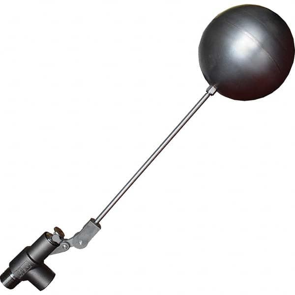 Control Devices - Float Valves Type: Mechanical Style: Angle Pattern-Single Seat - USA Tool & Supply