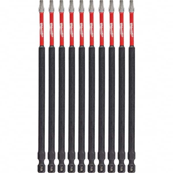 Milwaukee Tool - 1/4" Hex T20 Torx Impact Ready Bit - USA Tool & Supply