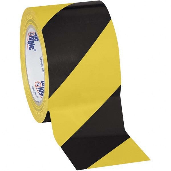 Tape Logic - Pack of (3) 36 Yd Rolls, 108' Vinyl Floor & Egress Tape - USA Tool & Supply