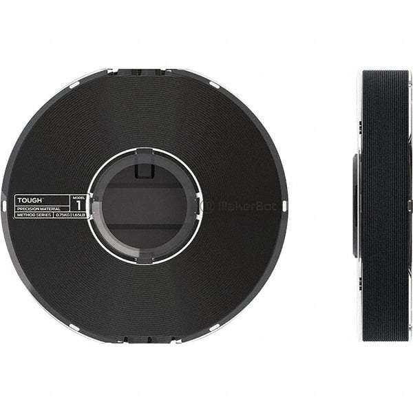MakerBot - PLA-ABS Composite Spool - Black, Use with MakerBot Method Performance 3D Printer - USA Tool & Supply