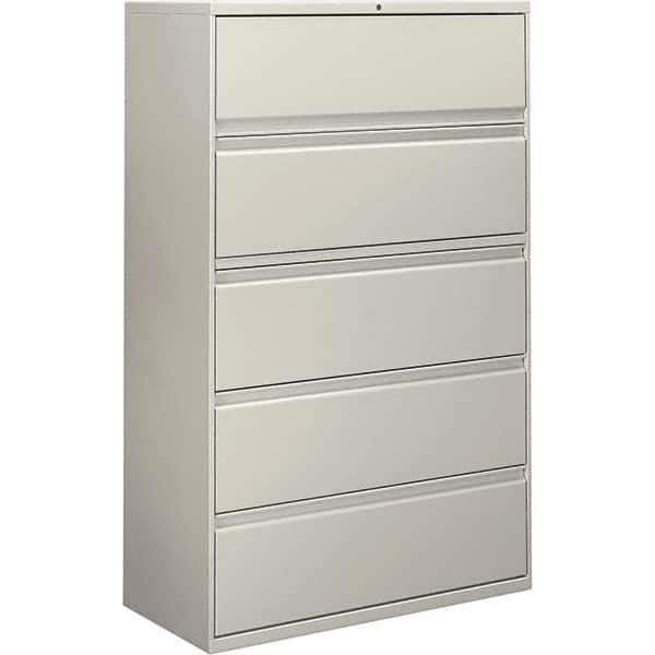 ALERA - File Cabinets & Accessories Type: Lateral Files Number of Drawers: 5 - USA Tool & Supply