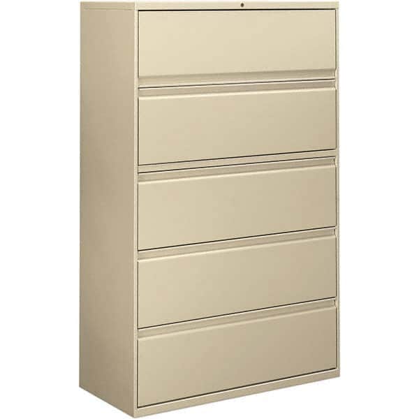 ALERA - File Cabinets & Accessories Type: Lateral Files Number of Drawers: 5 - USA Tool & Supply