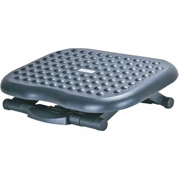 ALERA - Foot Rests Position Type: Adjustable Footrest Color: Black - USA Tool & Supply