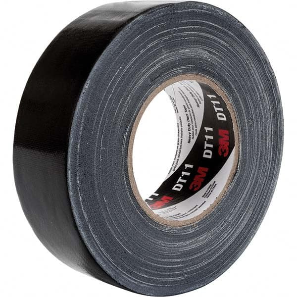 3M - 54.8m x 48mm x 11 mil Silver Polyethylene Cloth Duct Tape - USA Tool & Supply