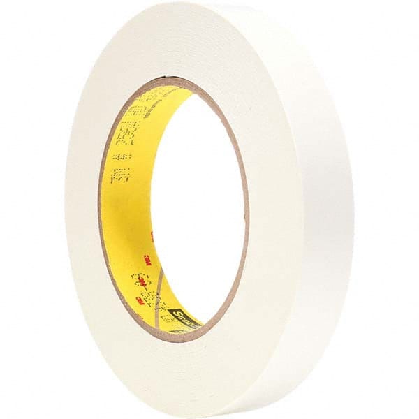 3M - 3/4" Wide x 60 Yd Long x 6.7 mil White Paper Masking Tape - USA Tool & Supply