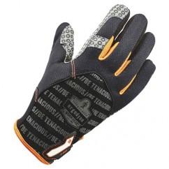 821 L BLK SMOOTH SURF HANDLG GLOVES - USA Tool & Supply