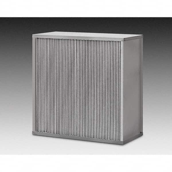 PRO-SOURCE - 24" High x 24" Wide x 11-1/2" Deep, 99.99% Capture Efficiency, HEPA Air Filter - USA Tool & Supply