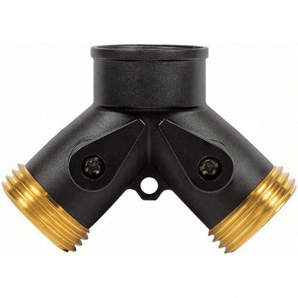 Gilmour - Garden Hose Fittings & Repair Kits Type: Shut-Off Valve Connector Type: Male; Female - USA Tool & Supply
