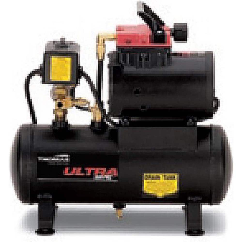 Thomas - Portable Electric Air Compressors Horsepower: 1-1/2 @ 115 VAC CFM: 1.70 - USA Tool & Supply