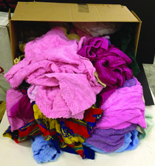 Cotton Terrycloth Wiper - 25 lb Box - USA Tool & Supply