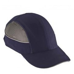 8960 LONG BRIM NAVY BUMP CAP W/LED - USA Tool & Supply
