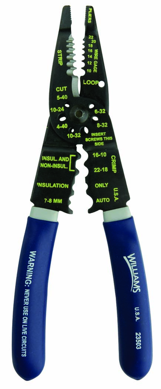 8-1/4" Front End Stripper/Cutter/Crimper - USA Tool & Supply