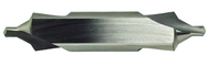 2mm x 56mm OAL 60/120° HSS Center Drill with Flat-Bright Form A - USA Tool & Supply