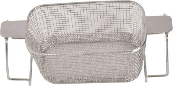 CREST ULTRASONIC - Stainless Steel Parts Washer Basket - 5.177" High, Use with Parts Washers - USA Tool & Supply