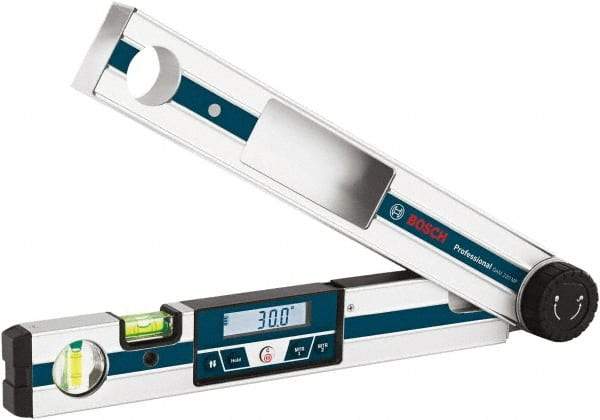 Bosch - Digital & Dial Protractors Style: Angle Measuring Range (Degrees): 220 - USA Tool & Supply