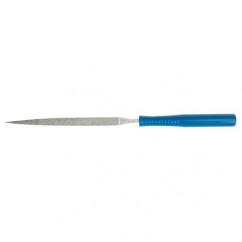 .075X.210" ELPTD DMD FILE HALF RND - USA Tool & Supply