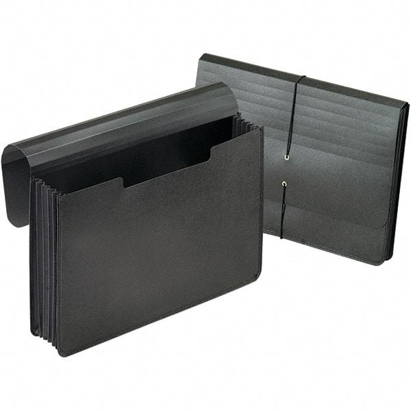 Pendaflex - 16-1/4 x 10-1/4", Legal, Black, 5-1/4" Expanding Wallet - USA Tool & Supply