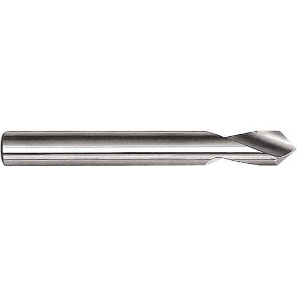 Magafor - 1" Body Diam, 90°, 5-3/8" OAL, High Speed Steel Spotting Drill - USA Tool & Supply