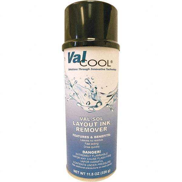 ValCool - 16 oz Can Cleaner/Degreaser - Aerosol, Solvent-Based, Unscented - USA Tool & Supply