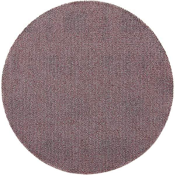 Mirka - 5" Diam, 400 Grit, Aluminum Oxide Hook & Loop Disc - Nonwoven, Mesh Backing, - USA Tool & Supply