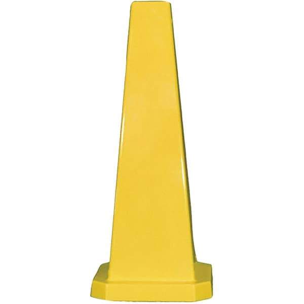 PRO-SAFE - Cone & A Frame Floor Signs Shape: Cone Type: Restroom, Janitorial & Housekeeping - USA Tool & Supply