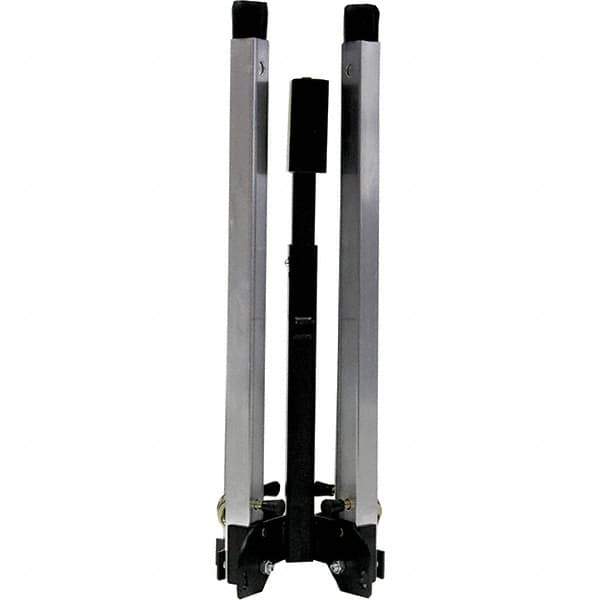 PRO-SAFE - 1-3/4' High, Traffic Sign Mounting Hardware - Aluminum, Compatible with 69" High x 48" Wide Signs, Silver - USA Tool & Supply