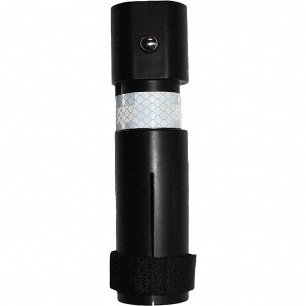 PRO-SAFE - 1/2' High, Traffic Sign Mounting Hardware - Composite, Compatible with 30" High x 24" Wide Signs, Black - USA Tool & Supply