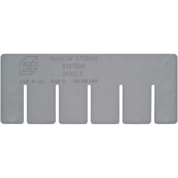 Quantum Storage - Bin Accessories Type: Bin Divider For Use With: DG91025 - USA Tool & Supply