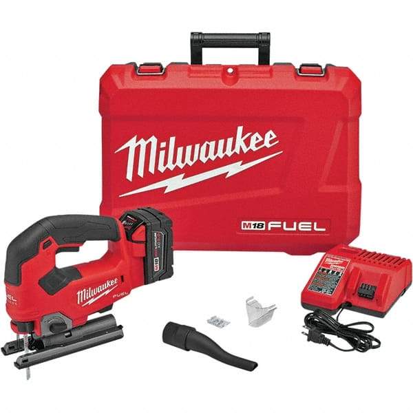 Milwaukee Tool - Cordless Jigsaws Voltage: 18 Strokes per Minute: 0-3500 - USA Tool & Supply
