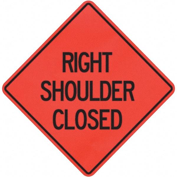 PRO-SAFE - Traffic & Parking Signs MessageType: Traffic Control Signs Message or Graphic: Message Only - USA Tool & Supply