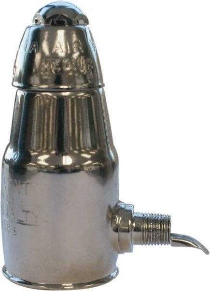 Hoffman Speciality - 1/8" Pipe, 10 psi WOG Rating, Male NPT End Connections, Float Vent Radiator Valve - 10 psi Steam Pressure Rating, Brass - USA Tool & Supply