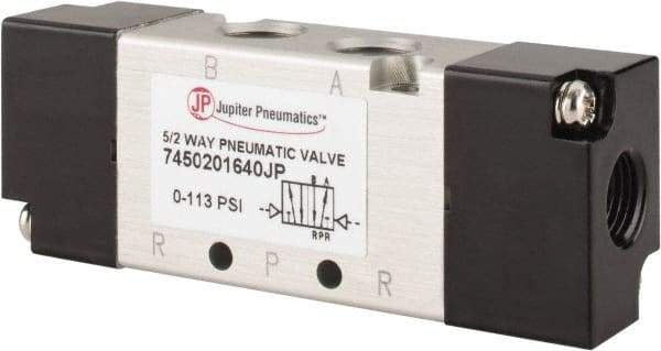 PRO-SOURCE - Specialty Air Valves Valve Type: 5-Way, 2 Position Actuator Type: Pneumatic Double Acting - USA Tool & Supply