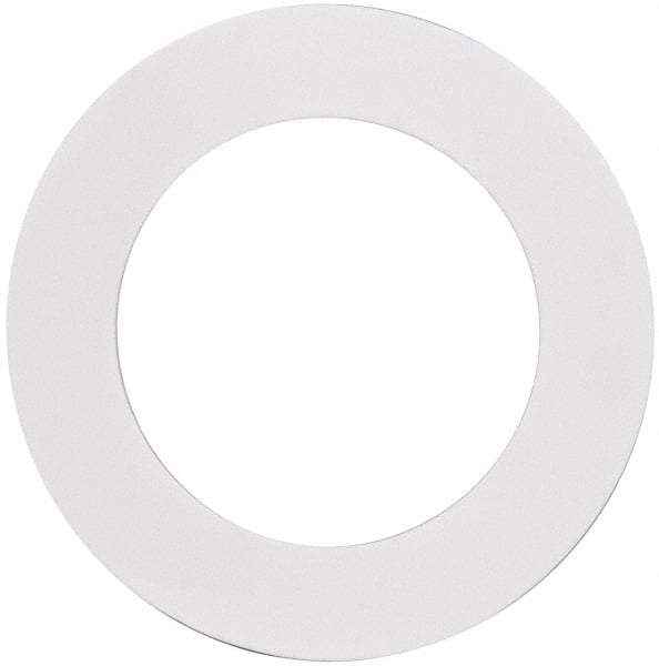 Made in USA - 3" Pipe, Flange Gasket - Gore-Tex GR, White, 1/16" Thick - USA Tool & Supply