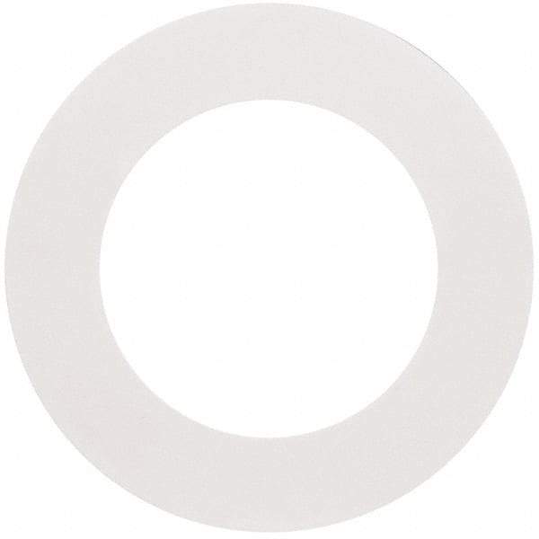 Made in USA - 4" Pipe, Flange Gasket - Gore-Tex GR, White, 1/16" Thick - USA Tool & Supply