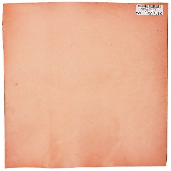 Made in USA - 7' Long x 3' Wide x 1/8" Thick, Leather Sheet Gasketing - USA Tool & Supply