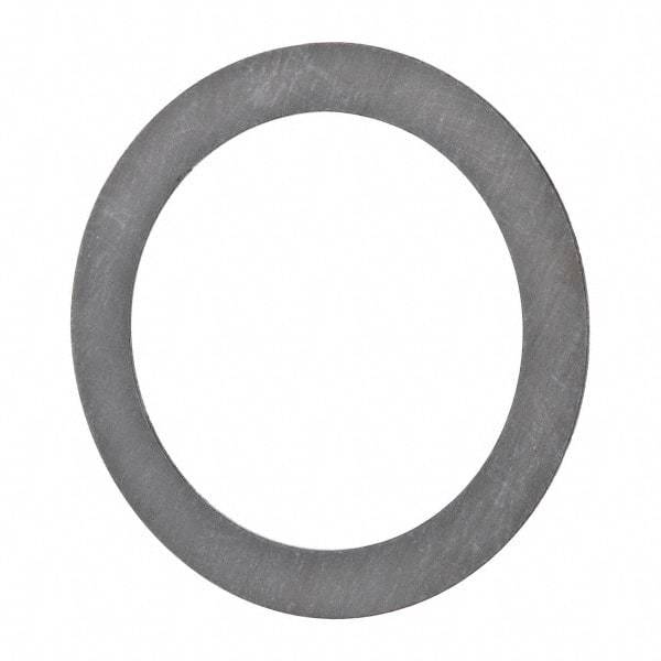 Made in USA - 6" Pipe, 6-5/8" ID x 8-3/4" OD Flange Gasket - Carbon Fiber, Black, 1/16" Thick - USA Tool & Supply