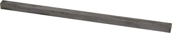 Made in USA - 12" Long x 1/2" High x 1/2" Wide, Undersized Key Stock - 18-8 Stainless Steel - USA Tool & Supply