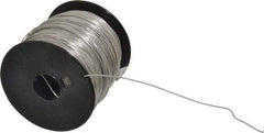 Value Collection - 18 Gage, 0.041 Inch Diameter x 1,105 Ft. Long, 302/304 Safety Lock Wire - 5 Lb. Shipping Weight - USA Tool & Supply