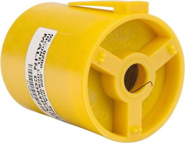 Value Collection - 24 Gage, 0.02 Inch Diameter x 831 Ft. Long, Nickel Chromium Wire - Silver Finish, Alloy Inconel 600 - USA Tool & Supply