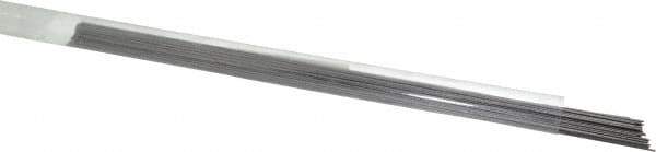 Value Collection - 18 Gage, 0.041 Inch Diameter x 1 Ft. Long, High Carbon Steel, Cut and Straightened Music Wire - ASTM A228 - USA Tool & Supply