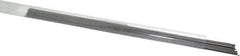 Value Collection - 18 Gage, 0.041 Inch Diameter x 1 Ft. Long, High Carbon Steel, Cut and Straightened Music Wire - ASTM A228 - USA Tool & Supply